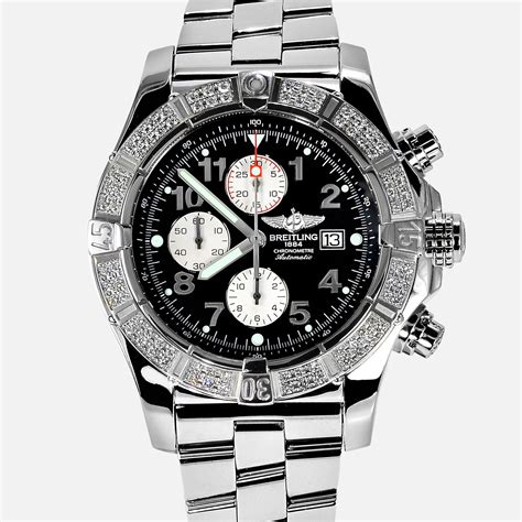 breitling 48mm super avenger ii|breitling avenger diamond bezel.